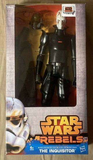 The Inquisitor Star Wars Rebels Action Figure 12 " Hero Series Disney Hasbro A3