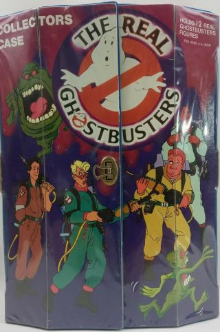 Vintage The Real Ghostbusters Collectors Case 1984 1988 W/ Inserts Tara Toys