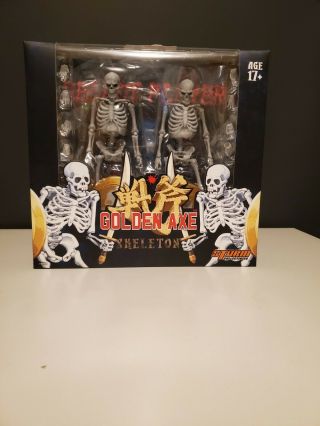 [u.  S Only] Storm Collectibles Golden Axe Skeletons 2 Pack