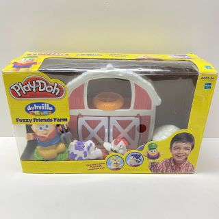 Play - Doh Dohville Fuzzy Friends Farm Set,  2003