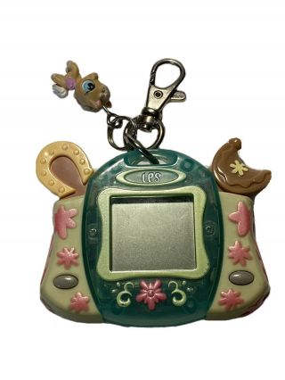 Little Pet Shop 2007 Virtual Electronic Pet Keychain Tamagotchi Game Horse
