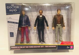 Doctor Who Figures: Custom Unit 1971 The Daemons Collector Set