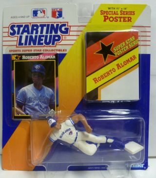 1992 Roberto Alomar - Starting Lineup - Slu - Sports Figurine - Toronto Blue Jays