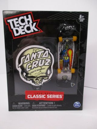 Tech Deck Classic Series Santa Cruz Skateboard Spin Master J2