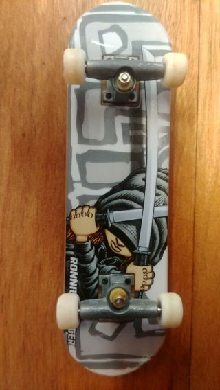 Ronnie Creager Blind Tech Deck Fingerboard Skateboard Rare Double Sword Guy