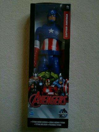 Captain America Marvel Avengers Infinity War Titan Hero Series 12 " Action Figure