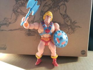 Masters Of The Universe Origins Lords Of Power He - Man Only Power - Con Motu Rare