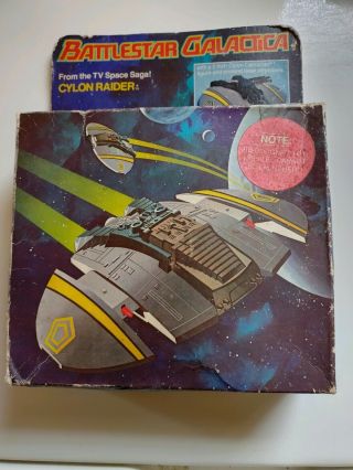 Battlestar Galactica Cylon Raider.  From The Tv Space Saga.  Made In 1978.