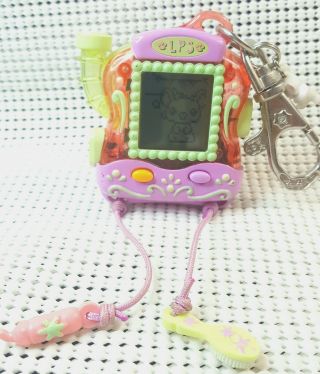 Littlest Pet Shop Digital Virtual Handheld Game Keychain 2005 HAMSTER LPS Hasbro 3