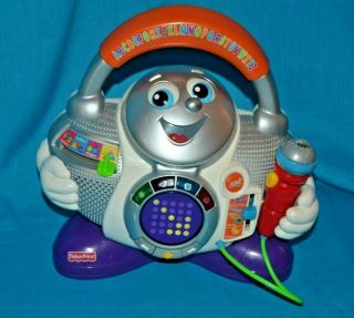 Fisher Price Fun 2 Learn Sing - Along Animated Light Up Learning Dj
