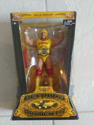 Wwe Mattel Elite Defining Moments Hulk Hogan Wwf Hulkamania