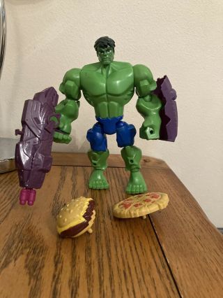 Incredible Hulk Marvel Superhero Avenger Masher Mashem (& Accessories)