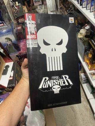Real Action Heroes The Punisher Figure Medicom Toy Japan Marvel Hero 1:6 12”