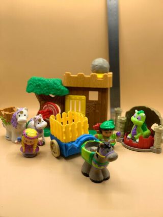 Fisher Price Little People Watchful Woodsman Playset W/ Figures Toys