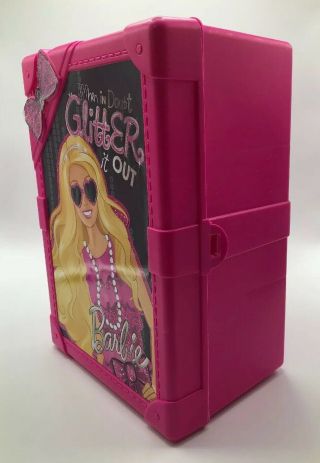 Barbie Fashion Trunk Case 8 - Doll Multi - Compartment Doll Case Vanity - Tara Toys 2