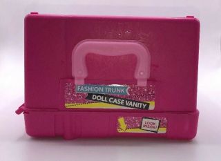 Barbie Fashion Trunk Case 8 - Doll Multi - Compartment Doll Case Vanity - Tara Toys 3