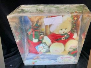 1999 Briarberry Collector Fisher Price Berrykins Teddy Bear Vintage Christmas