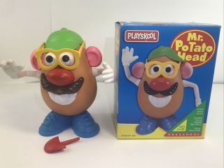 Vintage Playskool Mr.  Potato Head 1996 Complete With Tongue And Gc Box