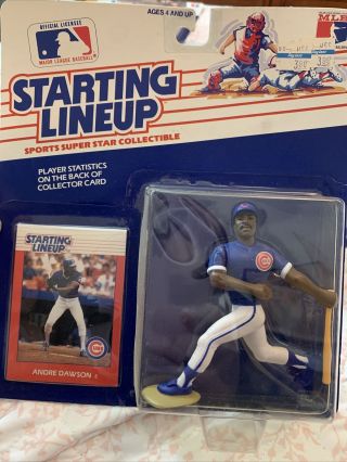 Starting Lineup Baseball Collectable - Andre Dawson - Chicago Cubs