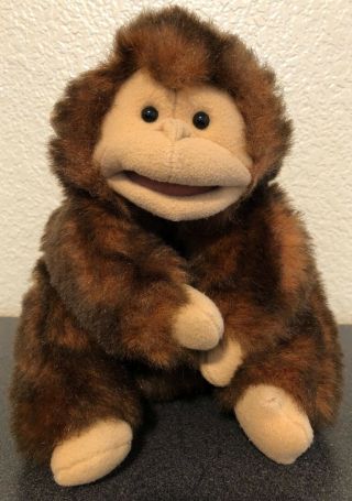 Folkmanis Puppets Monkey Hand Puppet Stuffed Plush Long Tail