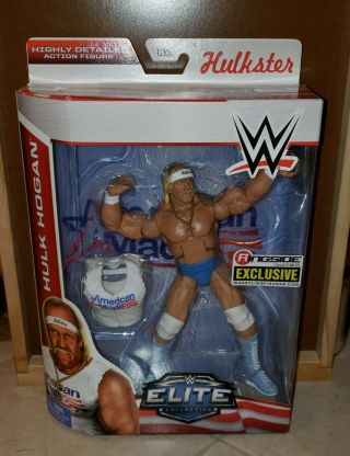 American Made Hulk Hogan Ringside Collectibles Exclusive Wwe Mattel Elite Figure