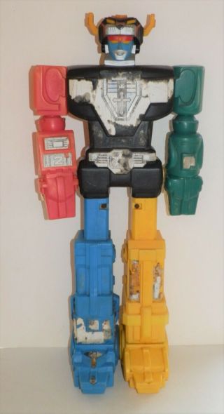 Voltron 25 " Giant Commander Robot Toy 1984 Ljn Toys No Remote,  As - Is