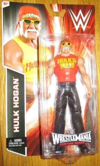 Wwe Hulk Hogan Wrestlemania 31 Heritage Figure 2015 Hulk Rules Attire