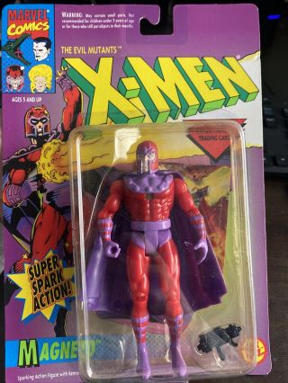 Magneto Action Figure Marvel Uncanny X - Men Evil Mutants Toybiz Moc