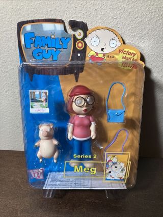 Family Guy Meg Action Figure Series 2 Mezco 2005 In Package