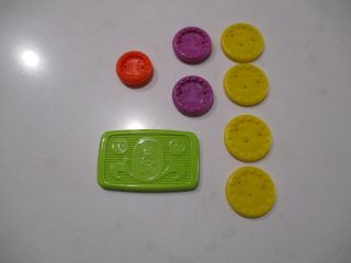 Little Tikes Cash Register Replacement Coins & Credit Card