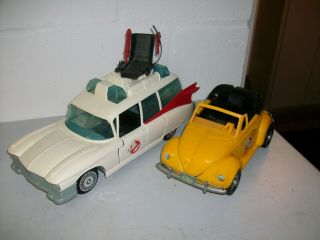 Kenner Ghostbusters Ecto - 1 Ecto 1,  Beetle Highway Haunter Near Complete 1984