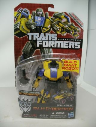 Transformers Generations Foc Swindle Part 4 Of 5 To Build Bruticus