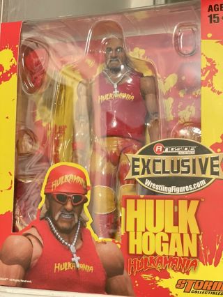 Wwe Elite Exclusive Hulk Hogan Red Storm Collectibles Rare Nwo Dx Wcw Wwf