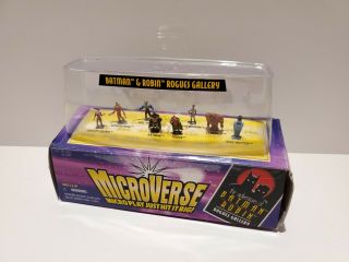 V3 Vintage 1996 Kenner Hasbro Microverse - Batman & Robin " Rogues Gallery " Nib