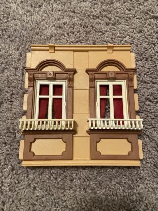 Vintage 1989 Playmobil Victorian Mansion 5300 Wall With 2 Windows