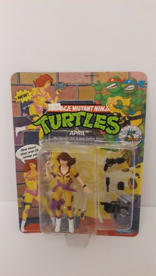 Teenage Mutant Ninja Turtles Tmnt April 5th 92 Unpunched