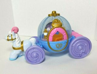 Little People Disney Princess Cinderella Coach Musical Carriage Lights Up & Sing
