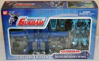 Bandai Mobile Suit Gundam Ms - 07b3 Gouf Custom & Do - Dai Ii Figure Misb Msia