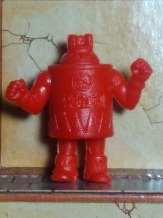 Mattel M.  U.  S.  C.  L.  E.  Muscle Men 74 Red Kinnikuman Spray Can Demon Majin Figure