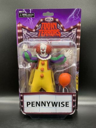 Neca Toony Terrors Pennywise It Factory 6” Action Figure