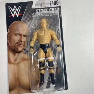 Wwe Series 100 Stone Cold Steve Austin Action Figure By Mattel 6 Inch 2019