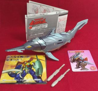 Transformers Beast Wars Neo Sharp Edge C - 37 Sawshark Figure Japan - Complete