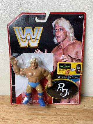 Wwf Wwe - Ric Flair - Mattel Retro Series 4 Hasbro Wrestling Action Figure