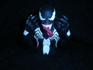 Marvel Venom Pvc Bust Coin Bank 3d Toy Figure Piggy Bank Coin Collector