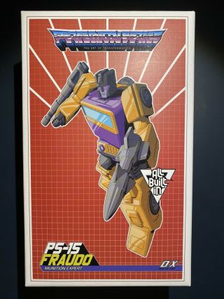 Mastermind Creations Ps15 Fraudo Transformers Masterpiece Swindle