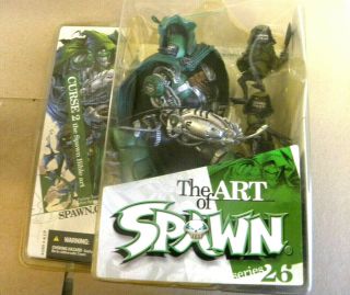 Mcfarlane 2004 The Art Of Spawn Series 26 Curse 2 Bible Cover Action Figure Qq