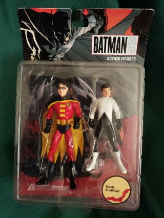 Dc Direct Batman And Son Damian Action Figures