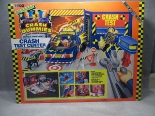 Tyco 1991 Crash Dummies Crash Test Center,  Deluxe Play Set Nib