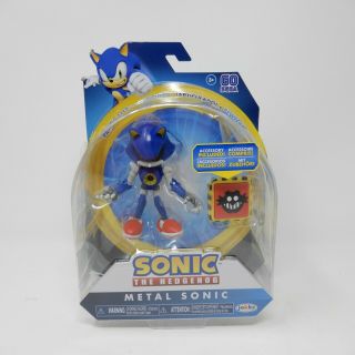 2020 Sega Sonic The Hedgehog Bendable Metal Sonic Action Figure Package