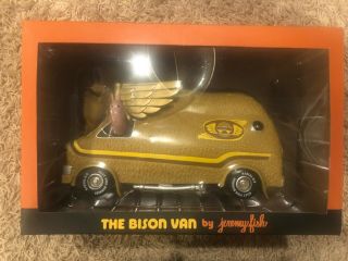 Bison Van Burger Edition Vinyl Figure Vehicle By Jeremy Fish X 3dretro